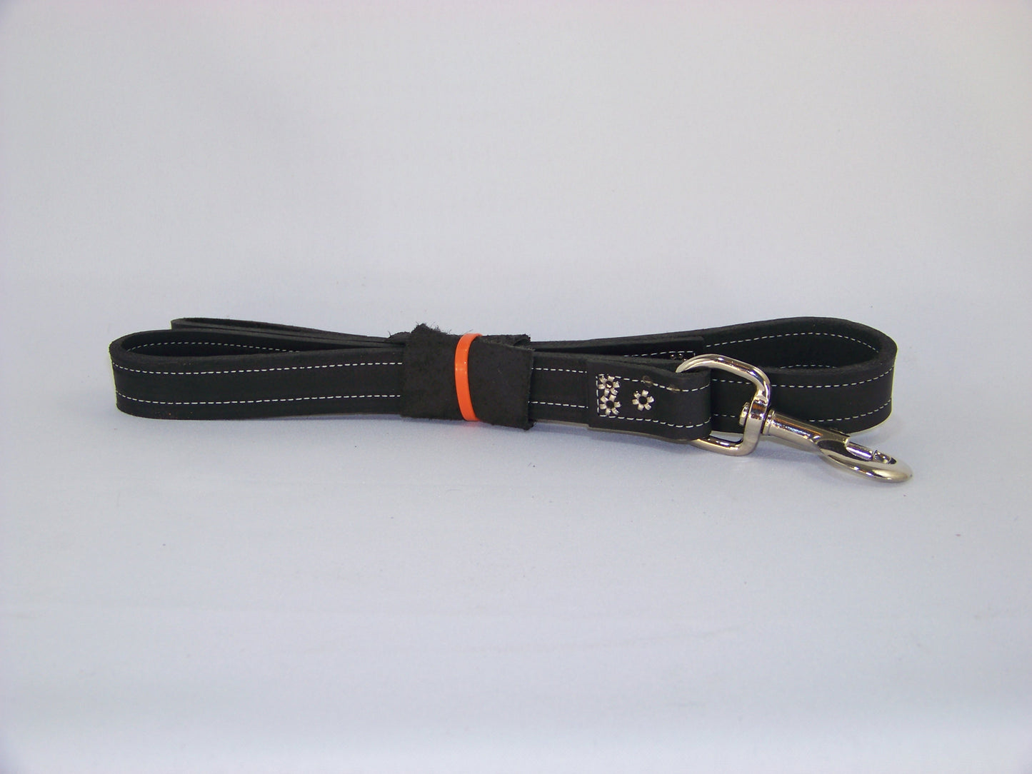 G)   Leather Dog Leash (Shorty) 1" Wide Approx. 3' Long our Heaviest Duty Leash