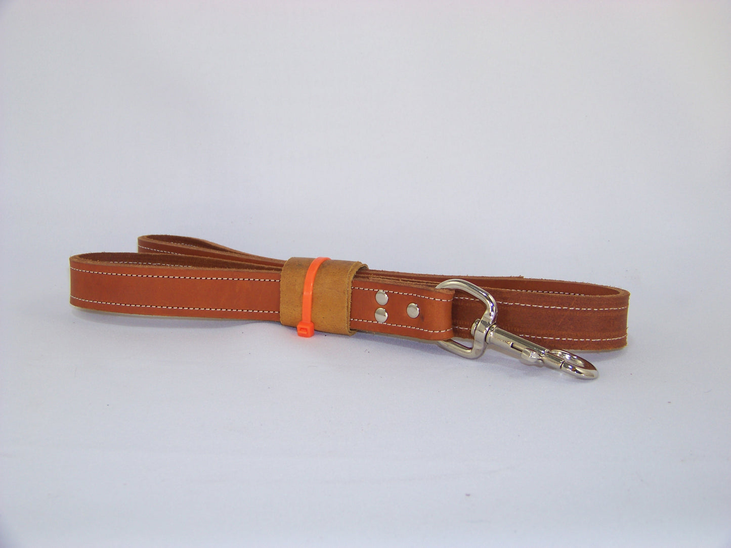 G)   Leather Dog Leash (Shorty) 1" Wide Approx. 3' Long our Heaviest Duty Leash