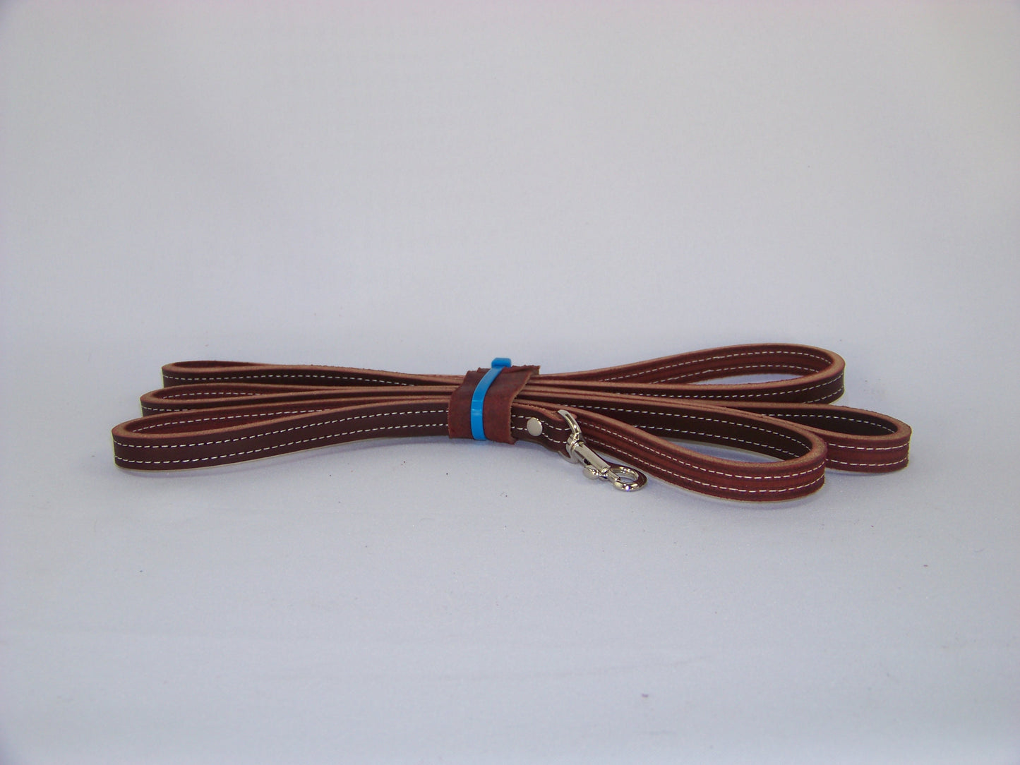G)   Leather Dog Leash 1/2" Wide Approx. 6' Long Our Best Light Duty Leash