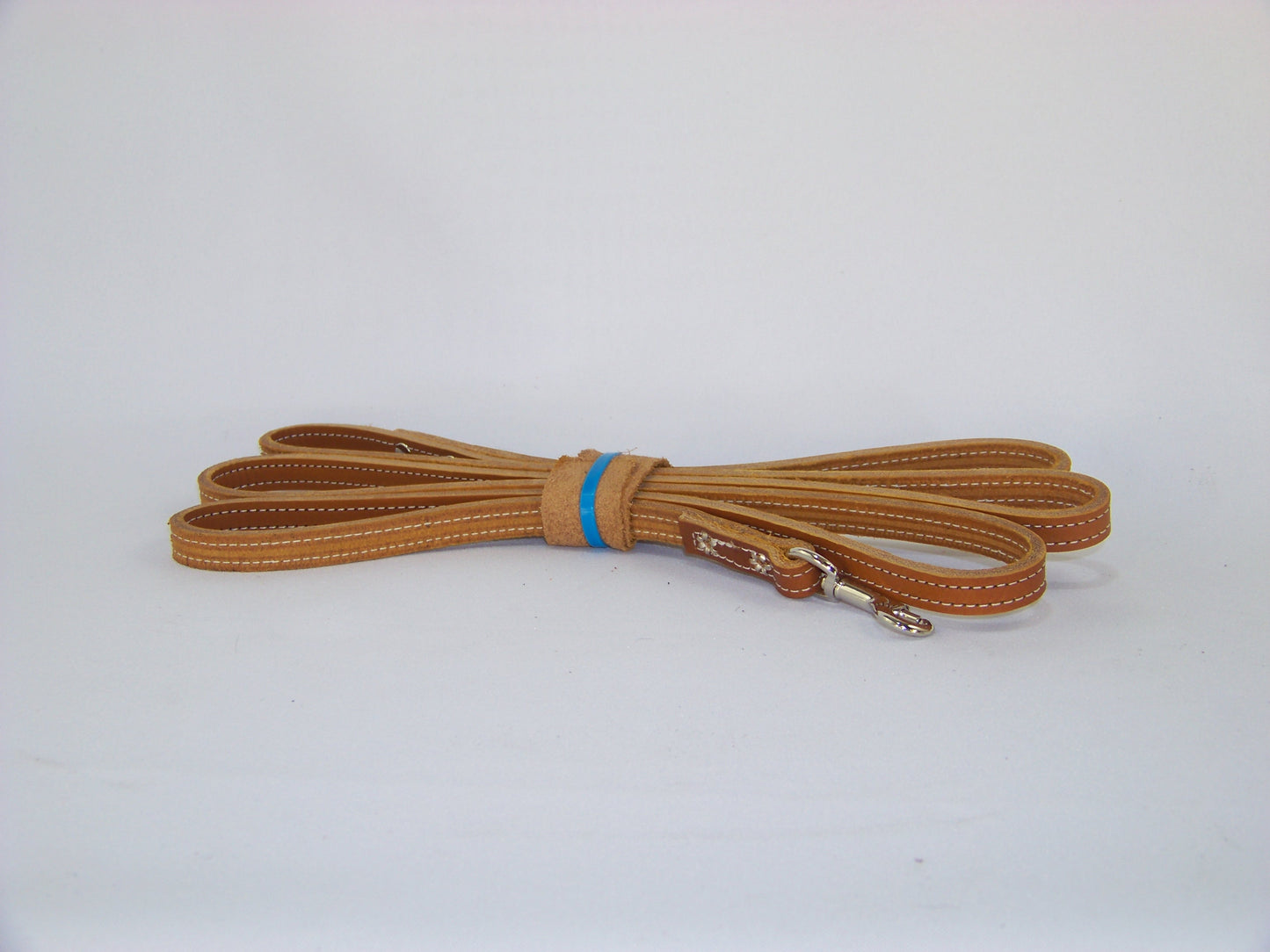 G)   Leather Dog Leash 1/2" Wide Approx. 6' Long Our Best Light Duty Leash